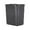 Black, variant on Space Saving Can for Compact Areas Easy Clean Wastebasket Ideal Under Desk Kitchen Home Dorm Narrow