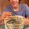 thumbnail image 6 of Roman Building Set, Italy’s Famous World Landmarks Skyline Kit Architecture Series Mini Micro Building Blocks Educational, (2860 Pieces) Home Décor Gifts for Adults Creator Expert 10276, 6 of 6