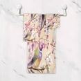 thumbnail image 5 of Coolnut Pink Flower Birds Bath Towel Set of 3, Highly Absorbent & Soft Bathroom Towels Set Quick Dry Towels Set for Bathroom Spa Beach (1 Bath Towels, 1 Hand Towel, 1 Washcloth) Washcloth Gift, 5 of 7