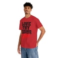 thumbnail image 4 of DJH Apparel | Love Thy Neighbor: No Exceptions Christian Unisex Cotton Tee, 4 of 8
