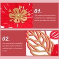 thumbnail image 4 of unbranded China Pegatina Xi Roja Para Puerta Pared Y Ventana Fiesta Romántica, 4 of 6
