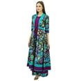 thumbnail image 4 of Bimba Designer 2 Piece Kurta Maxi Dress Cotton Kurti Indian Custom Clothing, 4 of 8