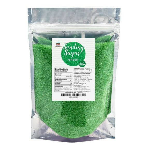 Sanding Sugar Green 8.8 oz