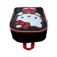 thumbnail image 5 of Hello Kitty 15” Backpack Sanrio Bows Cat Black Red School Bag Girls, 5 of 6