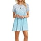 thumbnail image 5 of Vestidos de Verano de Mujer Cuello Redondo Manga Corta Impreso, Ligero Y Cómodo Vestidos Casuales para Mujeres, 5 of 6