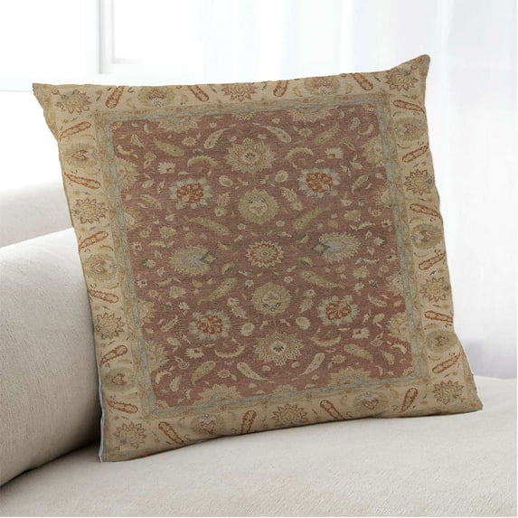 Ahgly Company Indoor Square Mid-Century Modern Throw Pillow, 18 inch by 18 inch