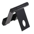 thumbnail image 3 of Soporte ajustable de aluminio para teléfono y tableta, soporte de escritorio sencillo Negro, 3 of 9
