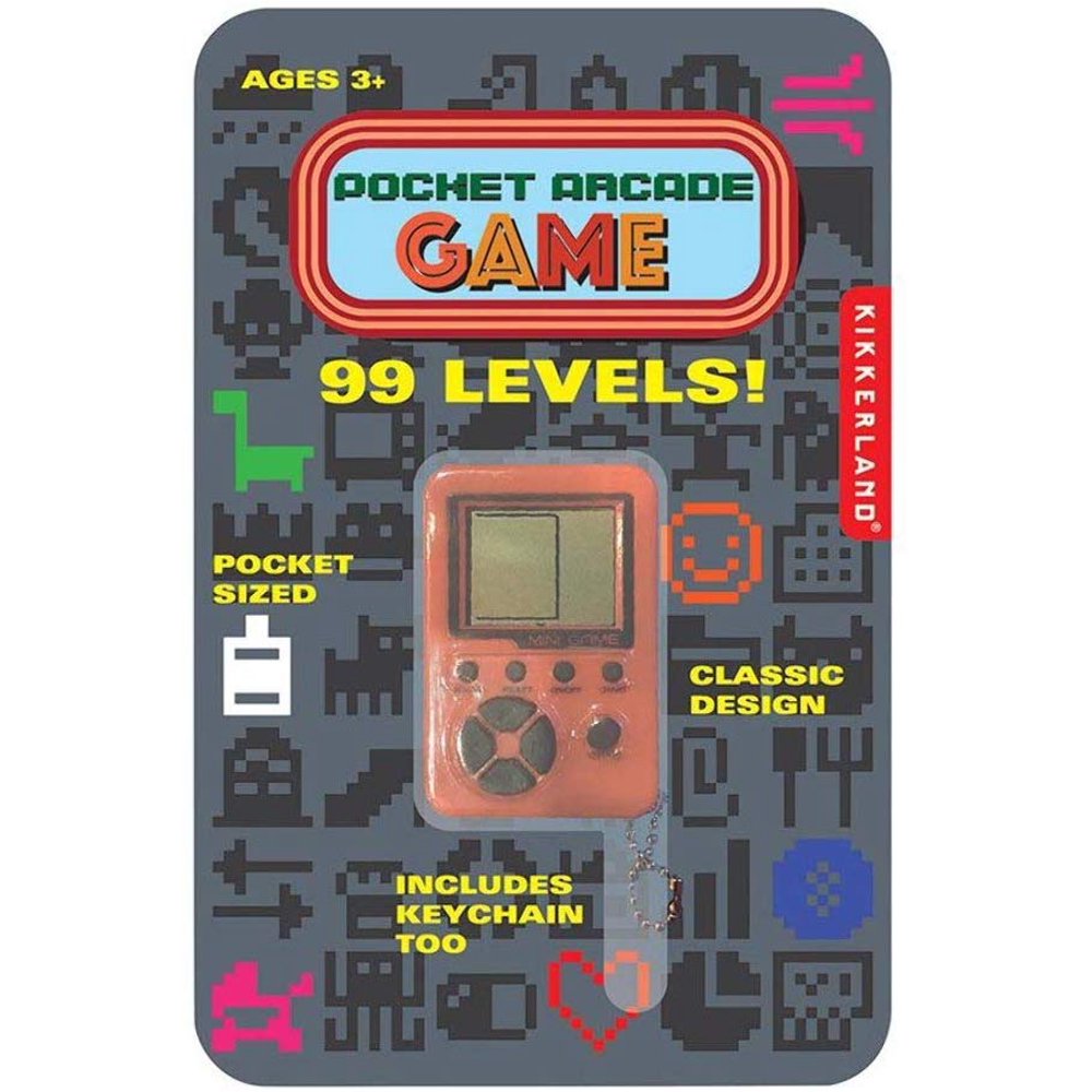 Kikkerland Pocket Retro Arcade Game