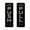 Black / Silver, variant on Signs ByLITA Vertical Push and Pull Door Signs (Roof-Real Estate) Door Sign (Blue) - Large