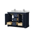 thumbnail image 3 of Wyndham Collection WCV232348DBCCMUNSMXX Avery 48" Free Standing Double Basin Vanity Set -, 3 of 7