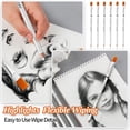 thumbnail image 3 of Transemion 10pcs/set Durable Drawing Pen Set Beautiful Artwork With Confidence Pencil With Brush Paint Brush 1Set, 3 of 6