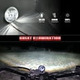 thumbnail image 3 of 7" Inch Round LED Headlight High/Low White Fit for Jeep Wrangler Glide Street Bike, 3 of 5