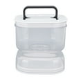thumbnail image 1 of Pickle Jar with Strainer Flip Leak Proof Pickle Juice Separator Jar Olive Container for Home, 1 of 6