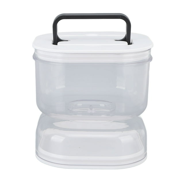Pickle Jar with Strainer Flip Leak Proof Pickle Juice Separator Jar Olive Container for Home