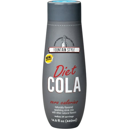 sodastream cola diet mix walmart 8fl soda oz 440ml sparkling fountain drink