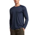 thumbnail image 1 of Remera CRZ YOGA de Manga Larga, Tecnología Antitranspirante, Azul Marino XL, 1 of 5
