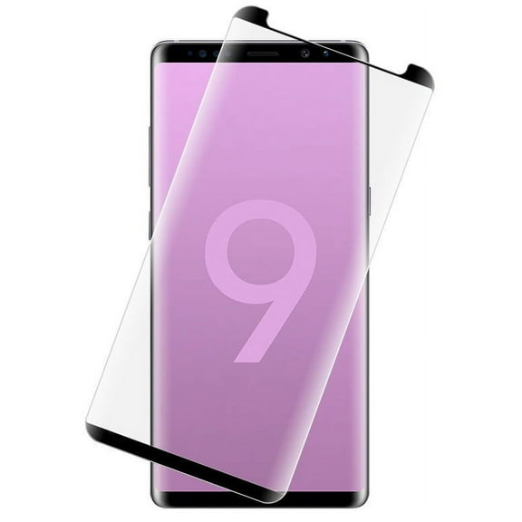 Tempered Glass for Note 9, Full Size 3D Curved Hard Tempered Glass Screen Protector Crack Saver for Samsung Galaxy Note-9 (SM-N960)