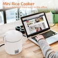 thumbnail image 4 of Hervidor de arroz Macook, pequeño, 300 ml, 1 a 3 tazas, cocido en blanco caliente, 4 of 7