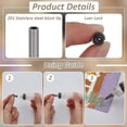 thumbnail image 4 of 120 agujas dispensadoras de punta roma de 16 g con Luer Lock, de 1,2 pulgadas de largo, de plástico gris, de precisión, con pasador de acero inoxidable 201., 4 of 6