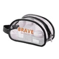 thumbnail image 5 of Clear Waterproof Beach Bag | Dry and Wet Separation Organizer | Durable PVC | 21 x 12 x 10 cm | Lightweight | Multiple Colors | Travel Pool Swim Gym Tote | 1 Piece, 5 of 6