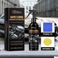 thumbnail image 1 of 100ml Multi-Surface Car Interior Cleaner & Refurbisher – pH-Balanced Formula ,Anti-Fade & Crack Protection for Leather/Plastic (Non-Greasy, Odor-Free) black, 1 of 9