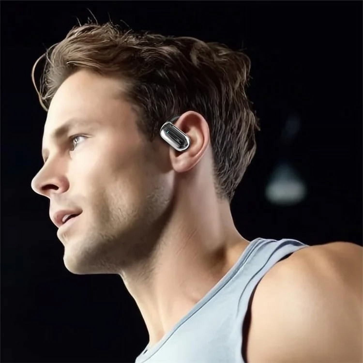Wireless Ear-hook OWS Earphones Bluetooth Earbuds for Samsung Galaxy Z Fold 3 5G/Z Fold4/Fold5/Fold6 - Over the Ear Headphones True Stereo Charging Case Hands-free Mic Headset