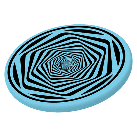 Flexible Flying Disc, Silicon Disc, 6-Inch Diameter, for Adults, Children, Pets, by MinnARK