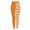 Orange, variant on Dursoulink Halloween Leggings for Girls Striped Print High Waist Stretchy Soft Tights Kids Pants for School Daily Wear with Soft Polyester Fabric