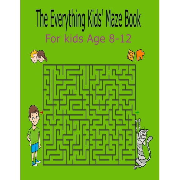 The Everything Kids' Maze Book For Kids Age 8-12 (Paperback)