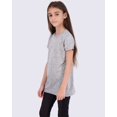 thumbnail image 2 of Real Essentials 4 Pack: Girls Short Sleeve Dry-Fit Crew Neck Active Athletic Performance T-Shirt, 2 of 6
