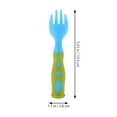 thumbnail image 2 of 2 Sets Tableware Fork Spoon Self Feeding Toddler Spoons Chopsticks/fork/spoon Food Eating Utensils, 2 of 6
