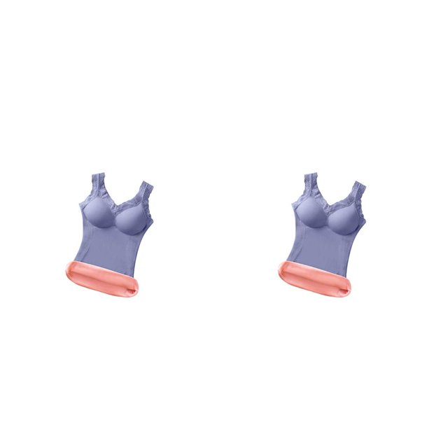 Minnieouse Chaleco térmico, lencería térmica, ropa de invierno, lavable, mano de obra fina, ropa femenina de larga duración, suministros para Type4 NO4