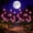 A, variant on Halloween Pumpkin Shape Solar-Powered Ground Light Multi-Purpose Halloween Lawn Lamp Weatherproof Decorative Path Lights for Halloween Branches