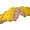 Yellow, variant on Cotton Bandage Boxing Wrist Bandage Hand Wrap Combat Protect Boxing Kickboxing Handwraps Training - Black