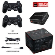 M8 PLUS TV Set Top Box Game Console HDMI Game Quad Controller 10000 Emulator 2.4G Wireless