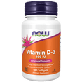 thumbnail image 1 of Now foods | Vitamina D-3 400 UI 180 Cápsulas para la salud ósea e inmune, 1 of 3