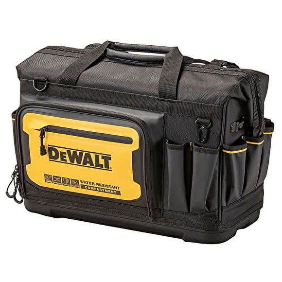 DEWALT Sac à Outils Ouvert 20 Po. Pro, Compartiment Résistant à l'Eau, 33 Poches, Tissu Résistant (DWST560104)