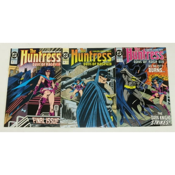 Huntress/Batman: Days of Rage #1-3 VF/NM complete story #17-19 - Joey Cavalieri ; DC