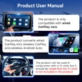 thumbnail image 6 of (Upgrade Version)CarlinKit Car TV Mate PRO, 3-in-1 HDMI Input for Fi-re TV Stick in Car, Convert Wired CarPlay to Wireless CP&Android Auto, for Factory Wired CarPlay Vehicles Only (Not for BMW/Tesla), 6 of 8