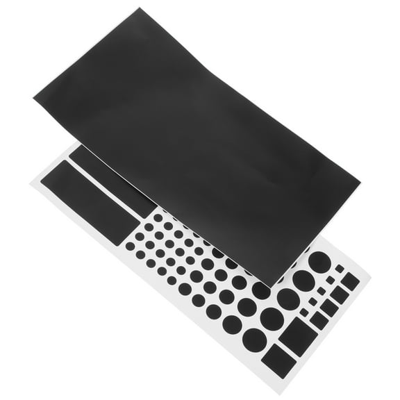 OFFIGAM Black PVC LED Light Blocking Stickers for Routers, TVs, and Home Electronics Use