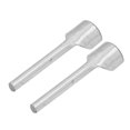 thumbnail image 4 of Demi-Rond Cuir Cutter Sangle Punch Cuir Artisanat Punch Punch en Cuir Punch Punch 2Pcs Demi-Rond Cuir Cutter Outil Acier Punch Artisanat Outils Ensemble Kit pour Ceinture, 4 of 8