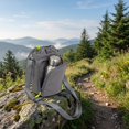 thumbnail image 6 of Clossjun Men Women Crossbody Bags Water Bottle Holder With Strap Adjustable Belt Fashion Bags For Water Bottles Outdoor Hiking Work Out Back To School Gray, 6 of 6