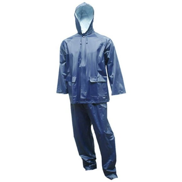 Tingley Rubber S62211.2X 2 Piece Rain Suit- 2XL- Navy