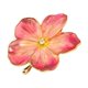 thumbnail image 1 of Broches vintage con flores, broches con cristales sintéticos, peonía rosa y flor de ciruelo., 1 of 9