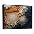 thumbnail image 2 of Designart "Tranquil Blue Beige Geode" Stone Geode Floater Framed Canvas Prints, 2 of 5