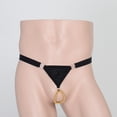 thumbnail image 2 of Prettyia Men G-String T Back con de Ropa interior Ropa de dormir Negro Colcomx Thong Underwear Men, 2 of 6