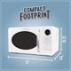 thumbnail image 5 of Horno microondas Nostalgia Retro 20L 700W con 8 cocciones automáticas, 5 of 6