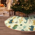 thumbnail image 5 of Sikiie Seahorse Nativity Christmas Tree Skirt, Jesus Christian Winter Holiday Tree Mat Decoration(30-48IN)30", 5 of 6