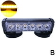 thumbnail image 4 of High Intensity 6 LED Magnetic Emergency Strobe Light with Remote Control and USB Rechargeable for Vehicle Safety, 4 of 8