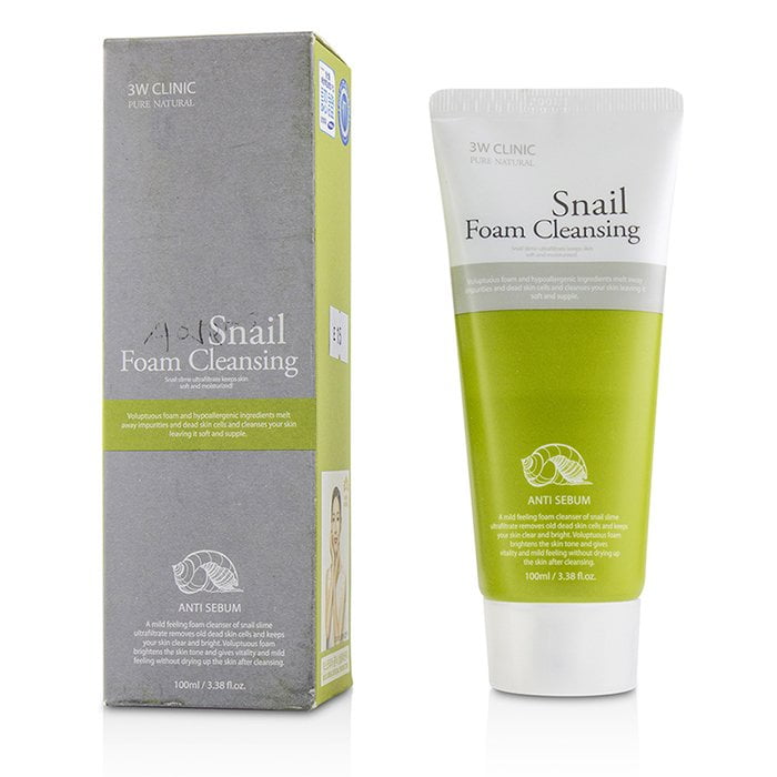 3w clinic facial foam